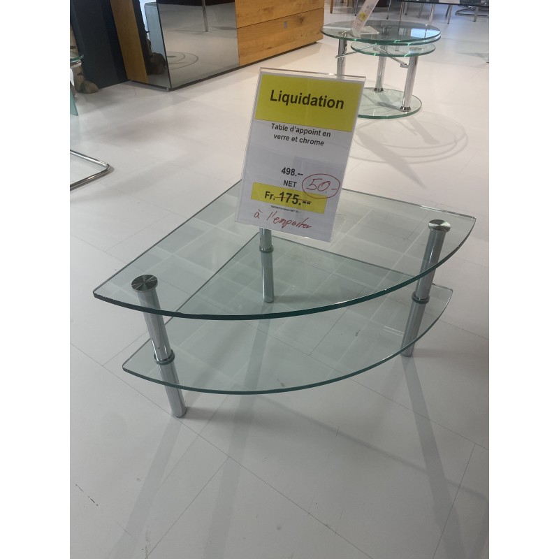 table d'appoint pour angle